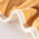 GobekUsa Double-Layer Velvet Sofa Blanket: Luxuriously Warm & Skin-Friendly