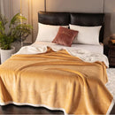GobekUsa Double-Layer Velvet Sofa Blanket: Luxuriously Warm & Skin-Friendly