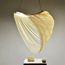 GobekUsa Bamboo Pendant Light Chandelier for Living Room Dining Kitchen Décor