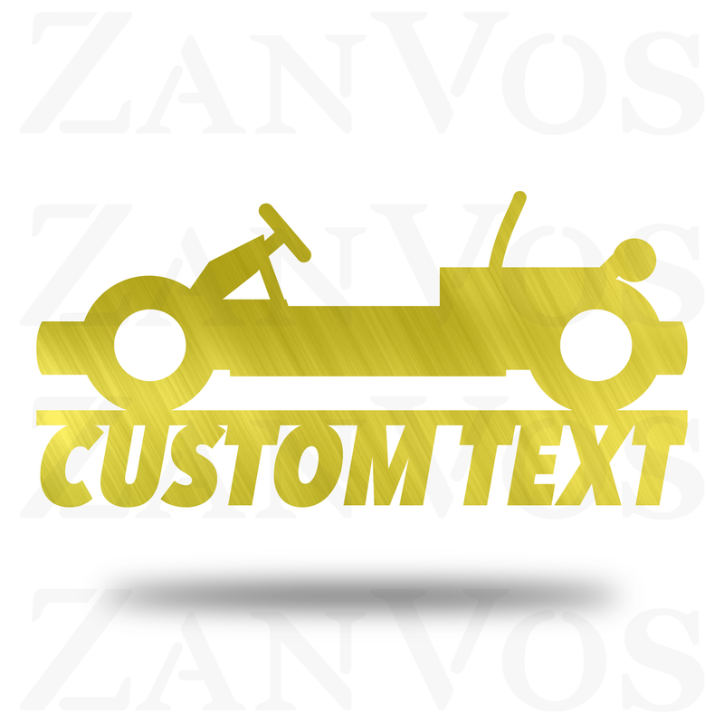 Go Kart Monogram
