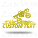 Monster Truck Monogram