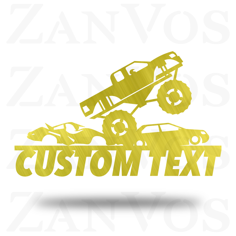 Monster Truck Monogram