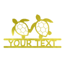 Two Turtles Monogram