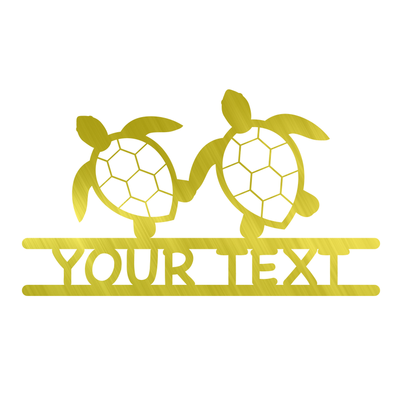Two Turtles Monogram