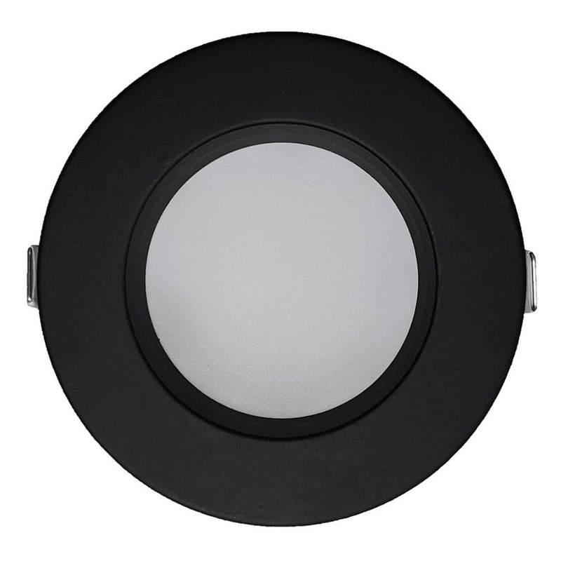 Goodlite Black Trim Replacement 4" Regressed Slim Downlight Selectable CCT