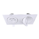 Goodlite Flarion G-01022 3.5" 20W LED 2 Head Rotating Gimbal Selectable CCT