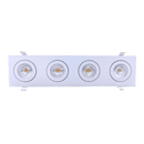 Goodlite Flarion G-01024 3.5" 36W LED 4 Head Rotating Gimbal Selectable CCT