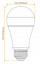 Goodlite G-10882 A19 12W LED Bulb Selectable CCT