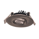 Goodlite G-19835 2" 5W LED Brushed Nickel Gimbaled Round Spotlight Selectable CCT