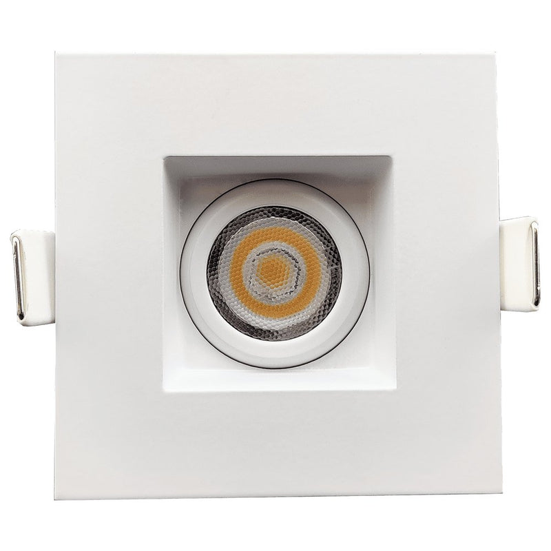 Goodlite G-20088 2" 5W LED Square Regressed Gimbaled Spotlight Selectable CCT