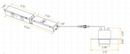 Goodlite G-20463 3″ 15W LED Square Drop Trimless Spotlight Selectable CCT/Wattage