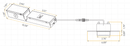 Goodlite G-20464 4″ 20W LED Square Drop Trimless Spotlight Selectable CCT/Wattage