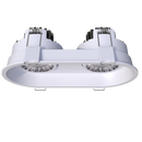 Goodlite G-23302 3" 15W 2 Head Oval Trim Gimbal Selectable CCT