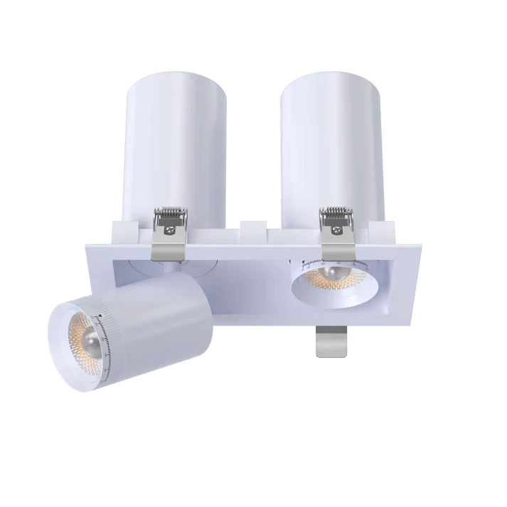 Goodlite G-32502 3" 24W Two Head Retractable Downlight Selectable CCT, photo 3 of 4