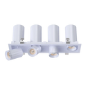 Goodlite G-32504 3" 48W Four Head Retractable Downlight Selectable CCT