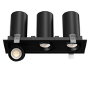 Goodlite G-32513 3" 36W Three Head Retractable Downlight Selectable CCT