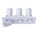Goodlite G-32523 3" 36W Three Head Trimless Retractable Downlight Selectable CCT