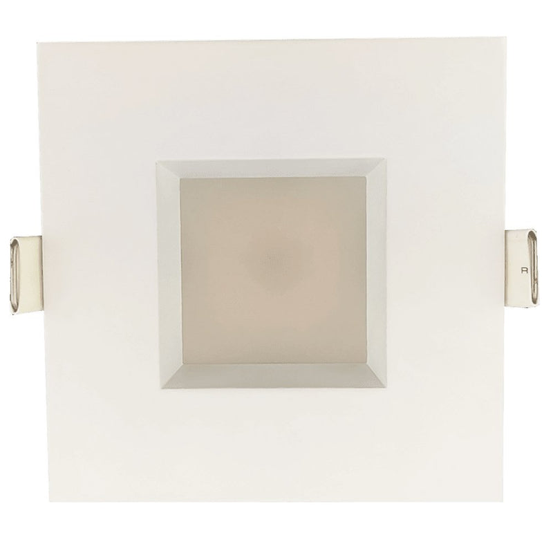 Goodlite G-48338 3" 10W LED Square Regressed Slim Spotlight Selectable CCT