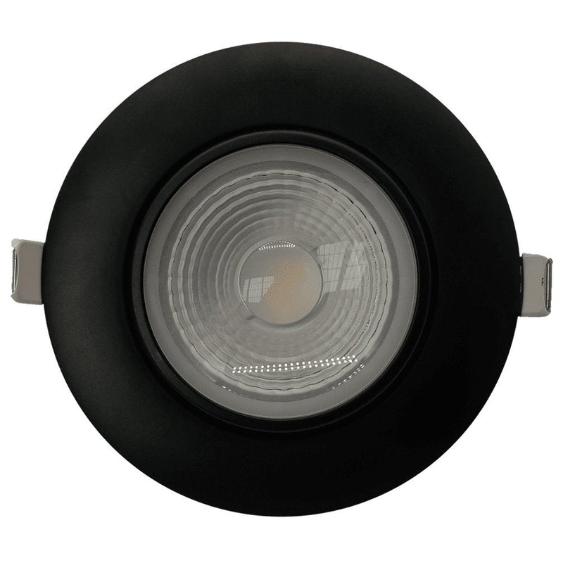 Goodlite G-48357 4" 14W LED Recessed Gimbaled Downlight Selectable CCT Black