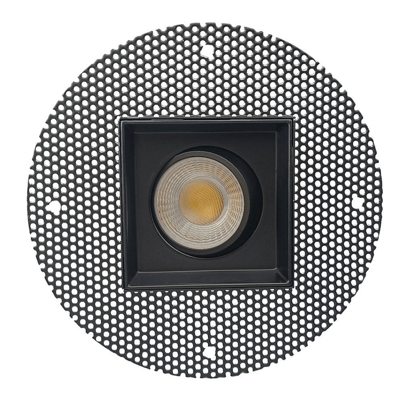 Goodlite G-95723 3.5″ 14W Square Trimless Gimbaled Spotlight Selectable CCT Black