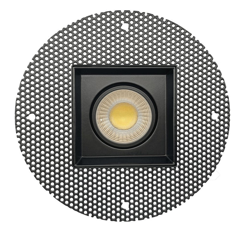 Goodlite G-95723 3.5″ 14W Square Trimless Gimbaled Spotlight Selectable CCT Black