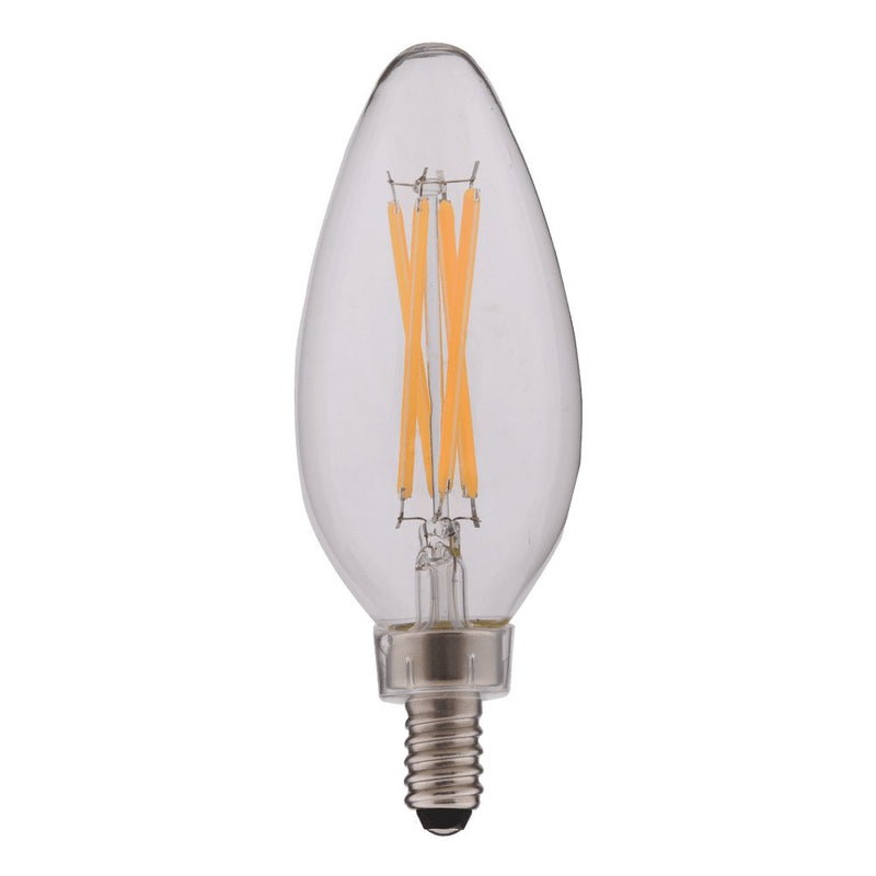 Goodlite G-95925 8W LED Chandelier Bulb Torpedo Tip 27K