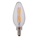 Goodlite G-95929 8W LED Chandelier Bulb Torpedo Tip 50K