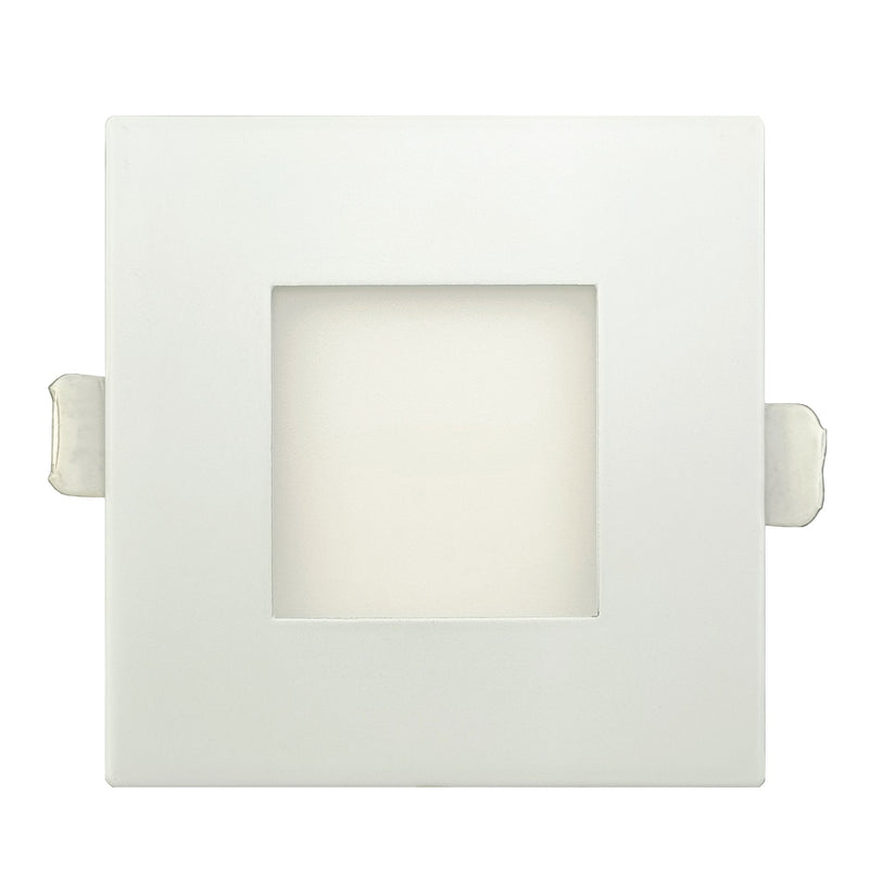 Goodlite G-97021 3" 8W LED Square Recessed Slim Spotlight Selectable CCT Fire Rated