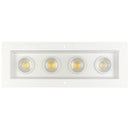 Goodlite G-97220 3.5″ 52W 4 Head Gimbal Trimless Spotlight Selectable CCT