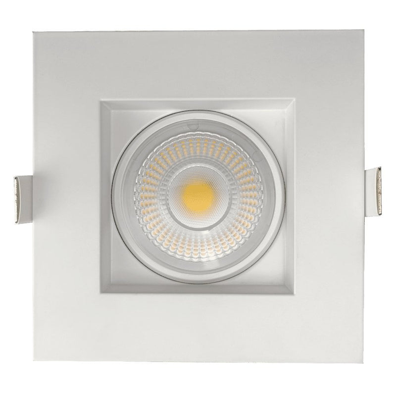 Goodlite Saturn G-97425 4” 20W LED Regress Square Spotlight Gimbal Selectable CCT