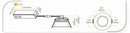 Goodlite G-98521 3" 15W LED Commercial Regressed Downlight Selectable CCT/Wattage