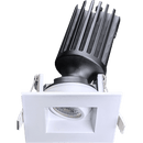 Goodlite Saturn G-25120 2" 14W LED Regressed Square Gimbaled Spotlight Selectable CCT/Wattage