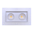 Goodlite Saturn G-99222 4″ 56W 2 Head Trimless LED Gimbal Selectable CCT/Wattage