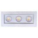 Goodlite Saturn G-99223 4″ 84W 3 Head Trimless LED Gimbal Selectable CCT/Wattage