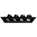 Goodlite Saturn G-99324 4″ 112W 4 Head Trimless LED Gimbal Selectable CCT/Wattage