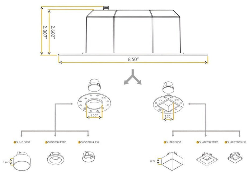 Goodlite Silent Trims