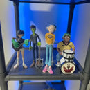 GobekUsa Gorillaz Band Resin Action Figure Set - 2D Noodle Murdoc Russel Model Dolls