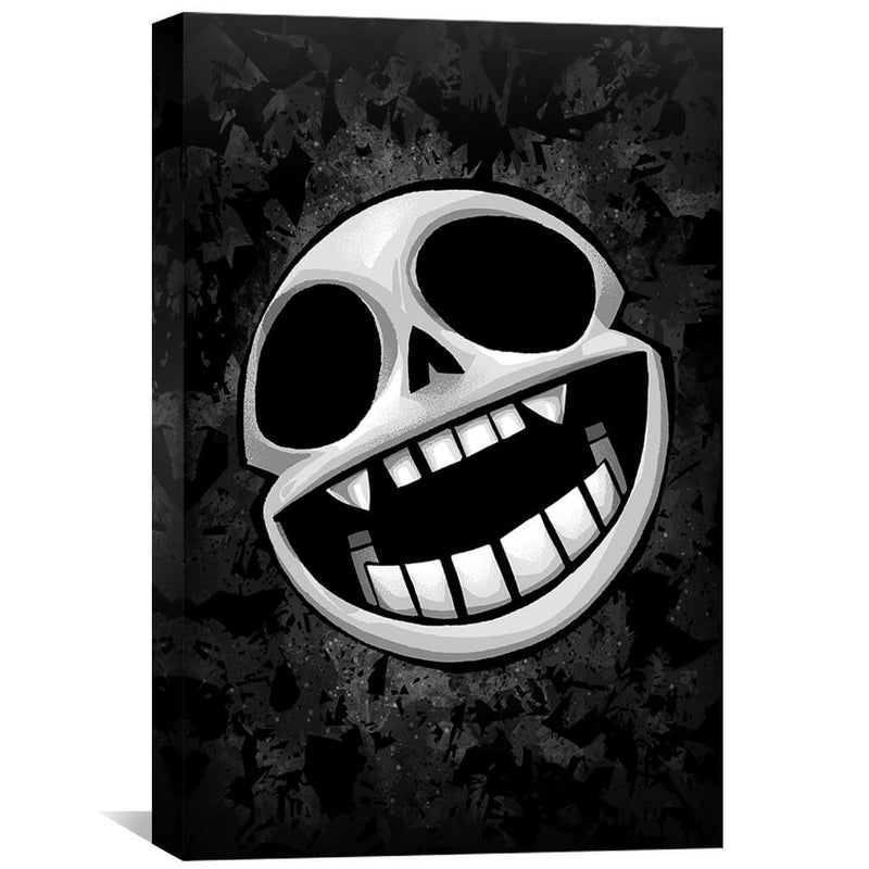 Gorillaz Skull Canvas