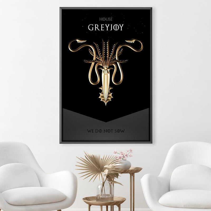 GOT Greyjoy Canvas