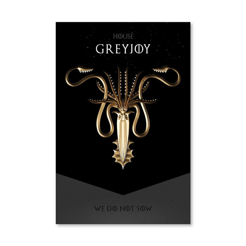 GOT Greyjoy Canvas