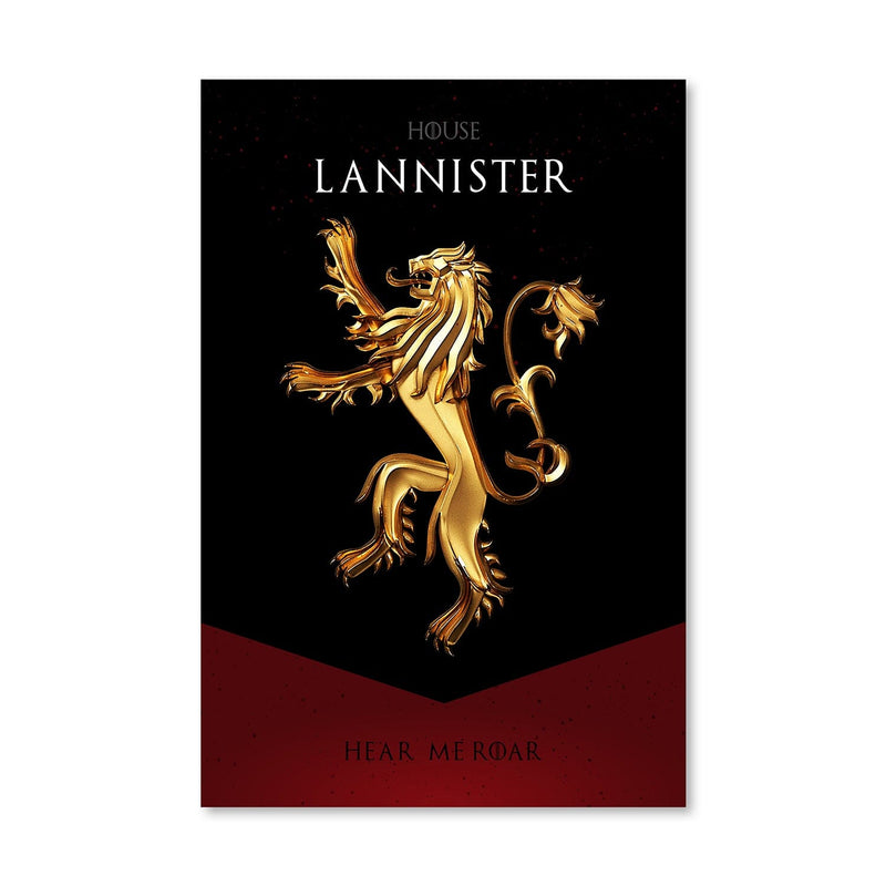 GOT Lannister Canvas