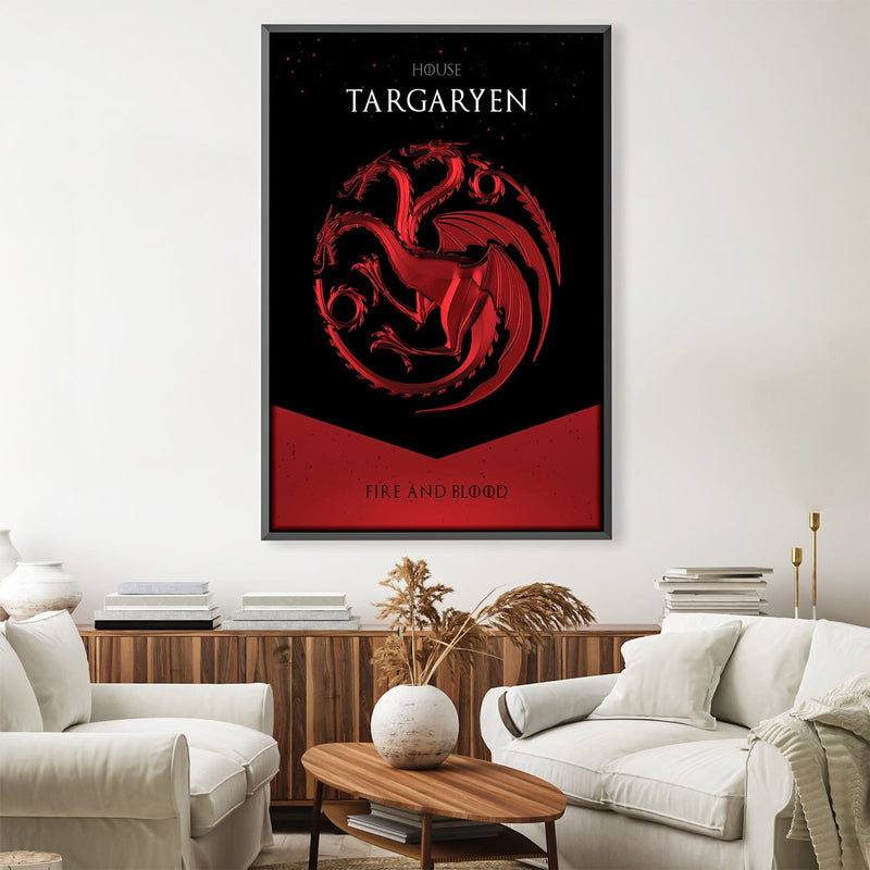 GOT Targaryen Canvas