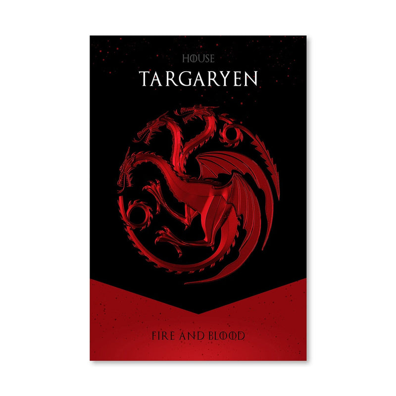 GOT Targaryen Canvas