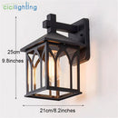 GobekUsa LED Wall Lamps Outdoor Lighting Modern Aluminum Sconces Courtyard Garden Decor