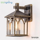 GobekUsa LED Wall Lamps Outdoor Lighting Modern Aluminum Sconces Courtyard Garden Decor