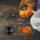 Gothic gemstone skull spider tray dining room candy storage plate by Decorbites