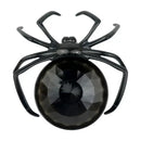 Gothic gemstone skull spider tray dining room candy storage plate by Decorbites