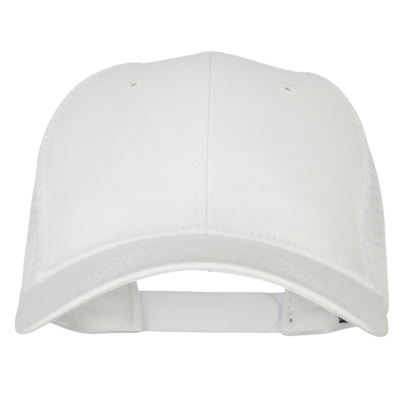 6 Panel High Profile Cotton Mesh Cap