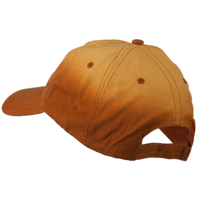 Low Profile Gradient Print Canvas Cap