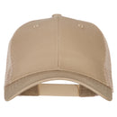 6 Panel High Profile Cotton Mesh Cap